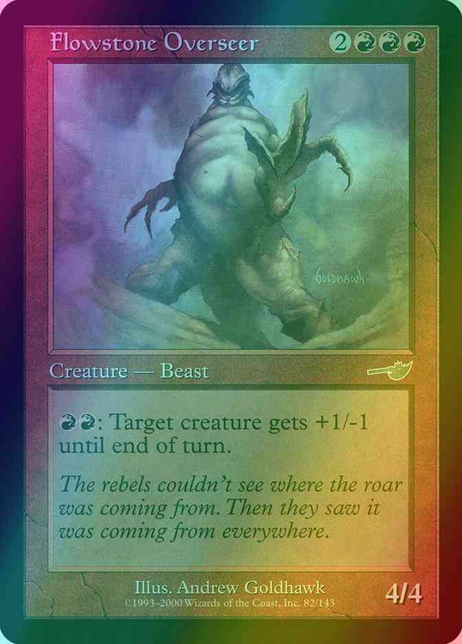 Flowstone Overseer [82] [Nemesis] [Foil]