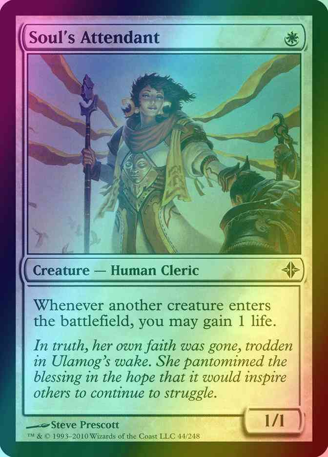 Soul's Attendant [44] [Rise Of The Eldrazi] [Foil]