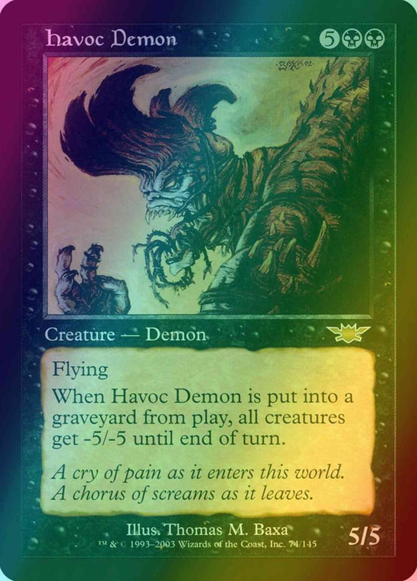 Havoc Demon [74] [Legions] [Foil]