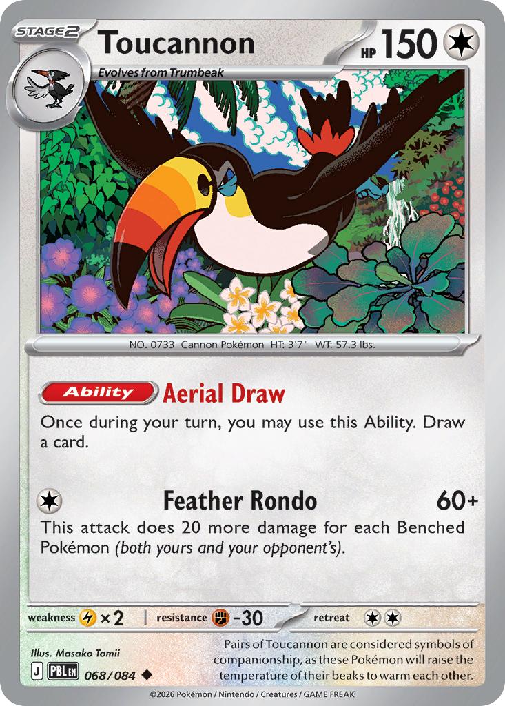 Toucannon - 068/084 - Uncommon [me05-068] [Non-Holo]