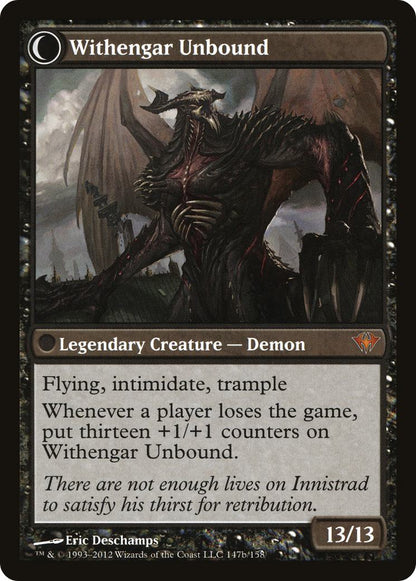 Elbrus, the Binding Blade // Withengar Unbound [DKA-147] [The List] [Non-Foil]