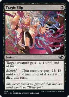 Tragic Slip [74] [Anime-Inspired Art] [Jumpstart 2022] [Non-Foil]
