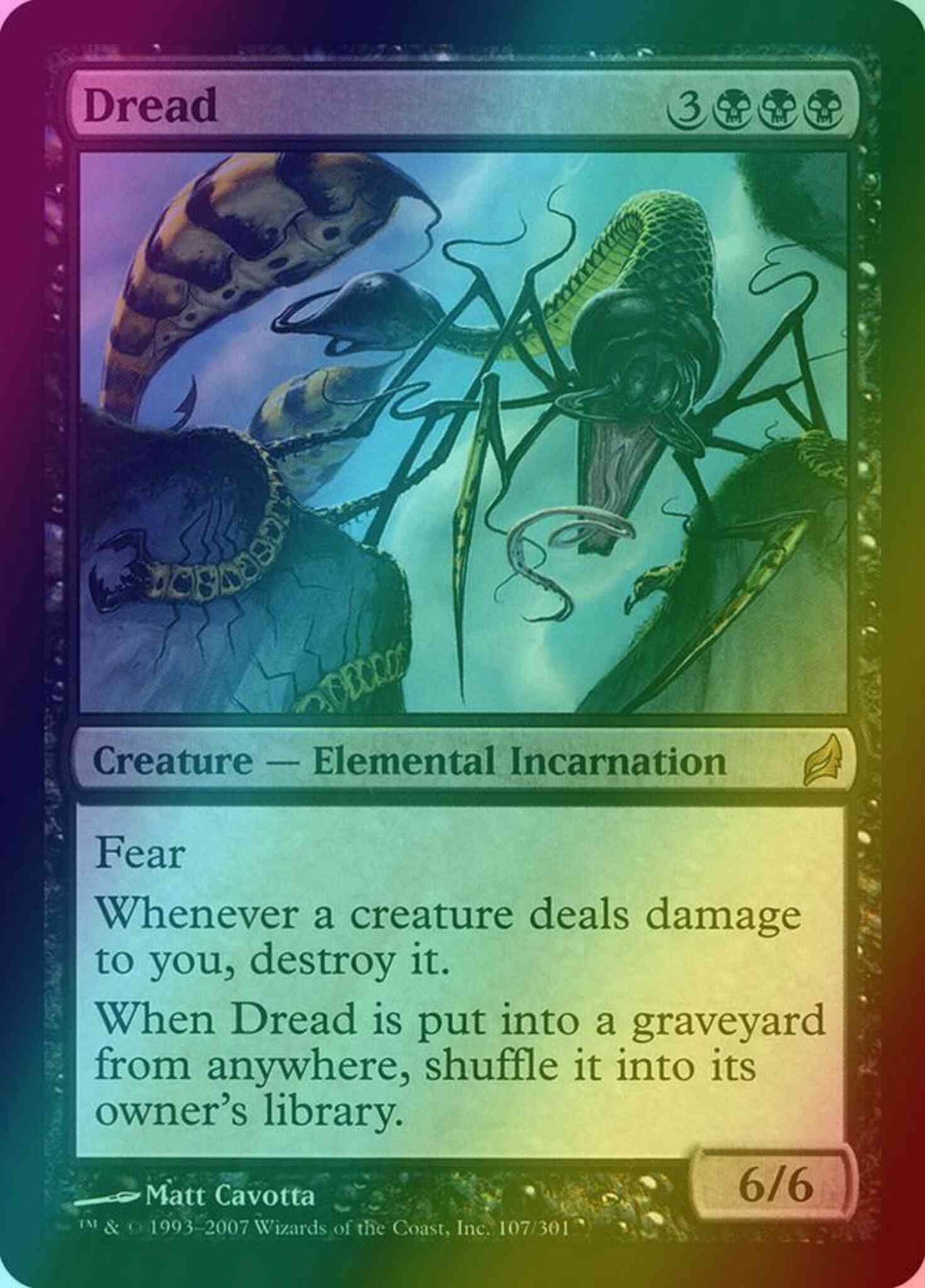 Dread [107] [Lorwyn] [Foil]