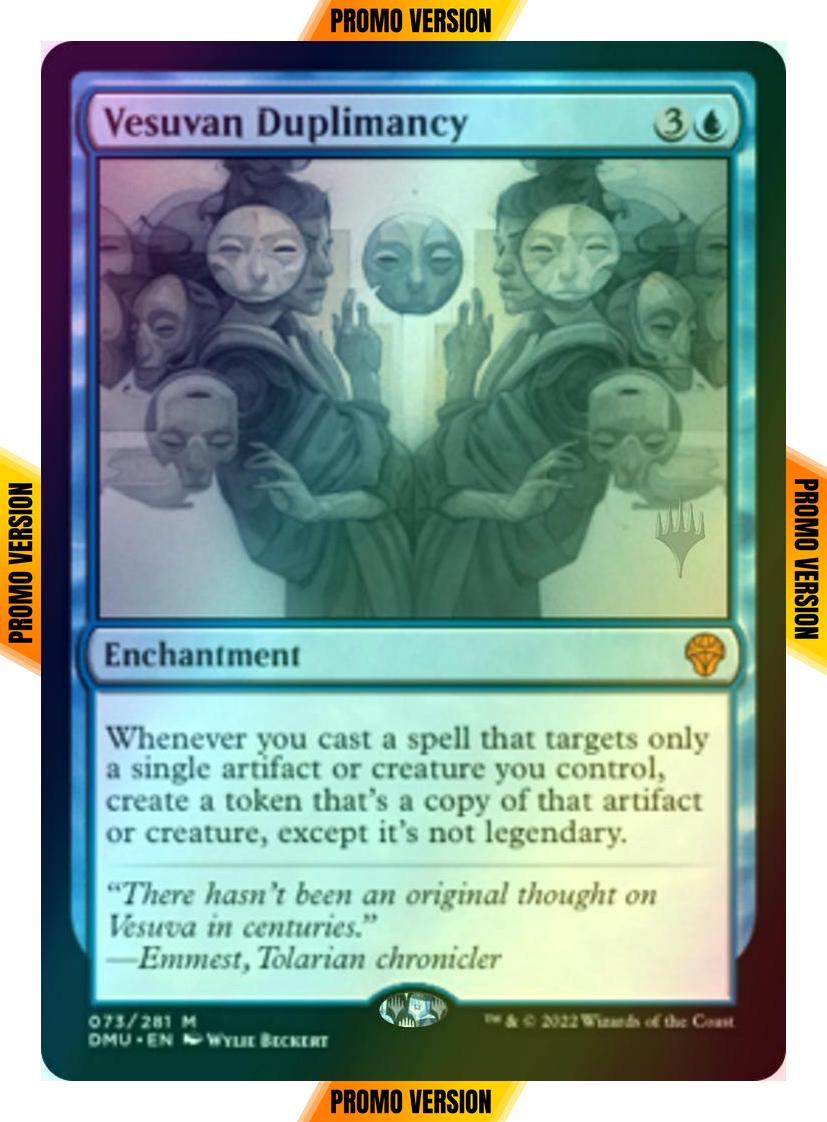 Vesuvan Duplimancy [73p] [Promo Pack] [Dominaria United: Promos] [Foil]
