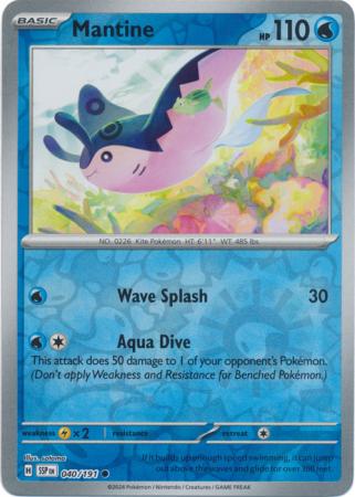 Mantine - 040/191 - Common [sv08-040] [Reverse Holo]