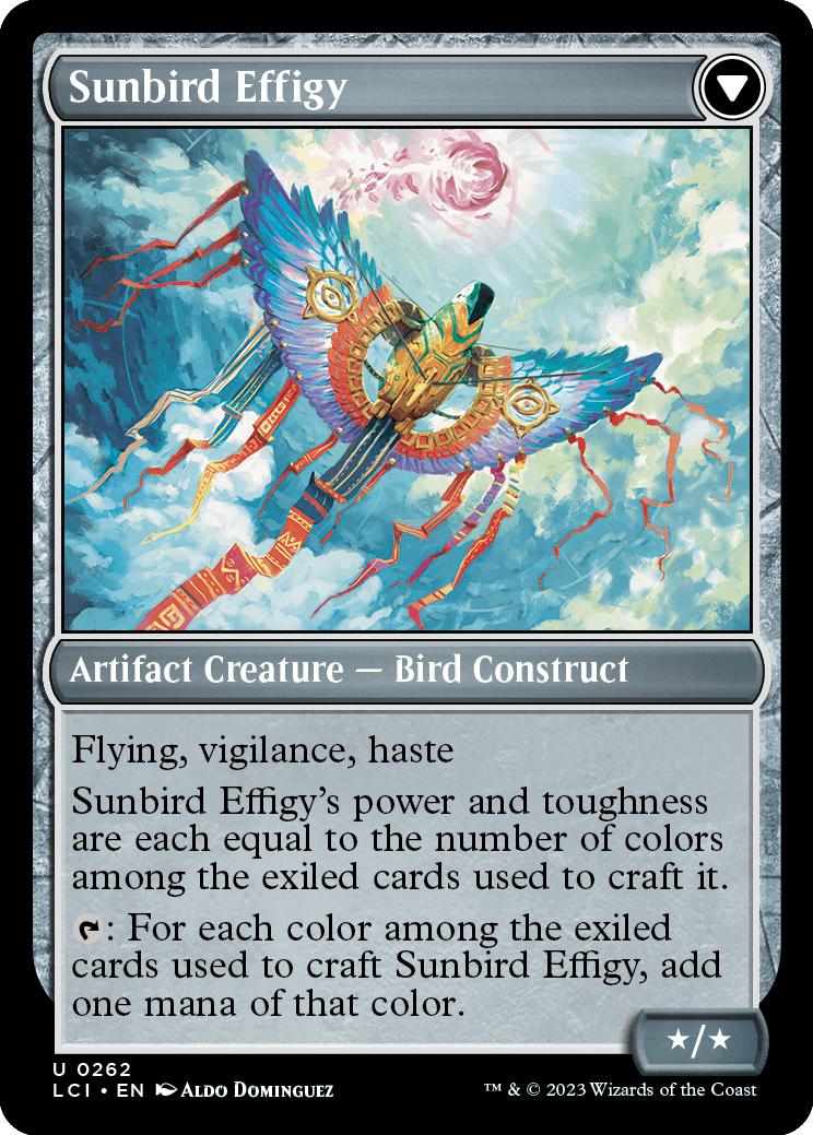 Sunbird Standard // Sunbird Effigy [262] [The Lost Caverns of Ixalan] [Non-Foil]