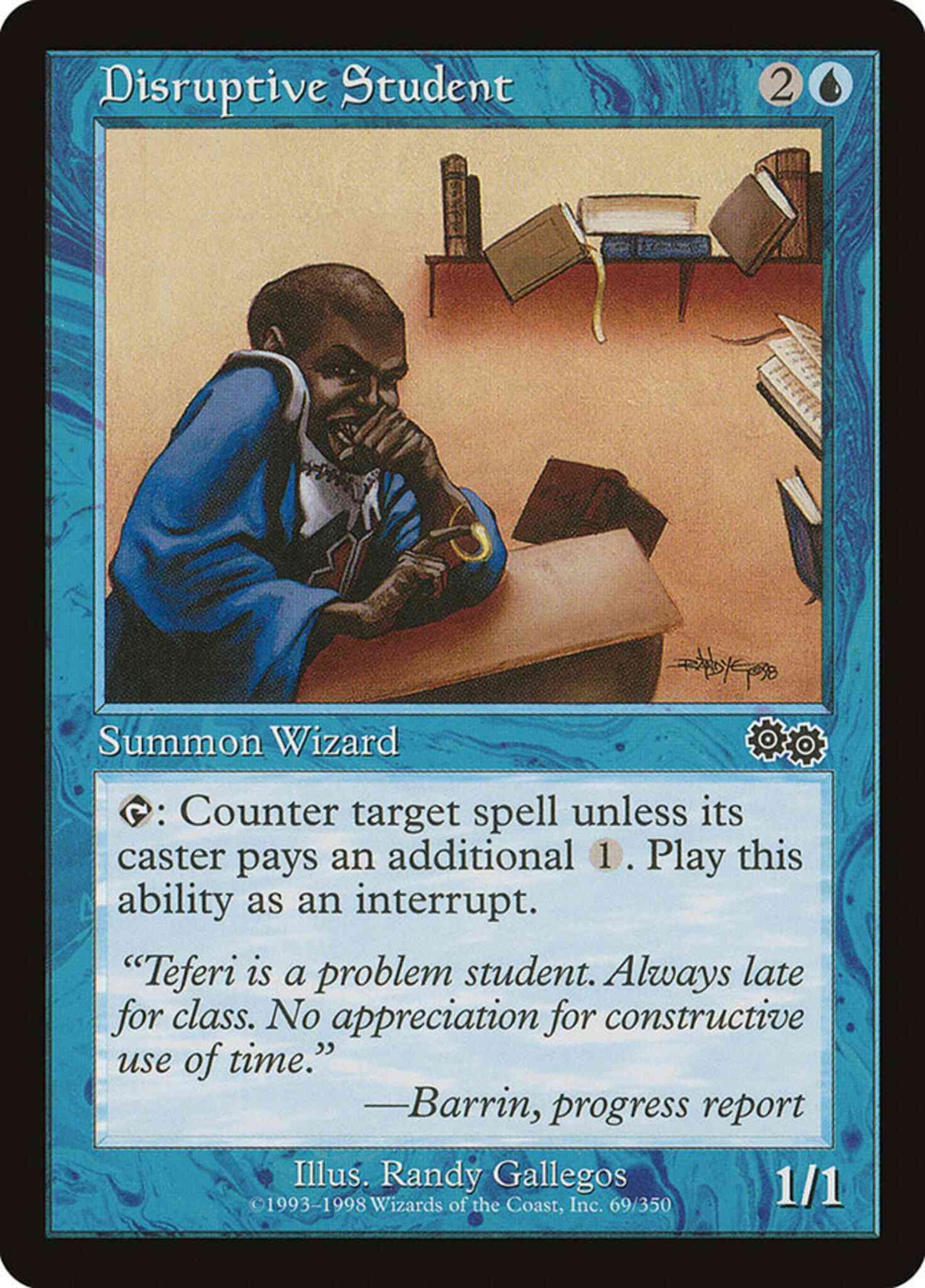 Disruptive Student [69] [Urza's Saga] [Non-Foil]