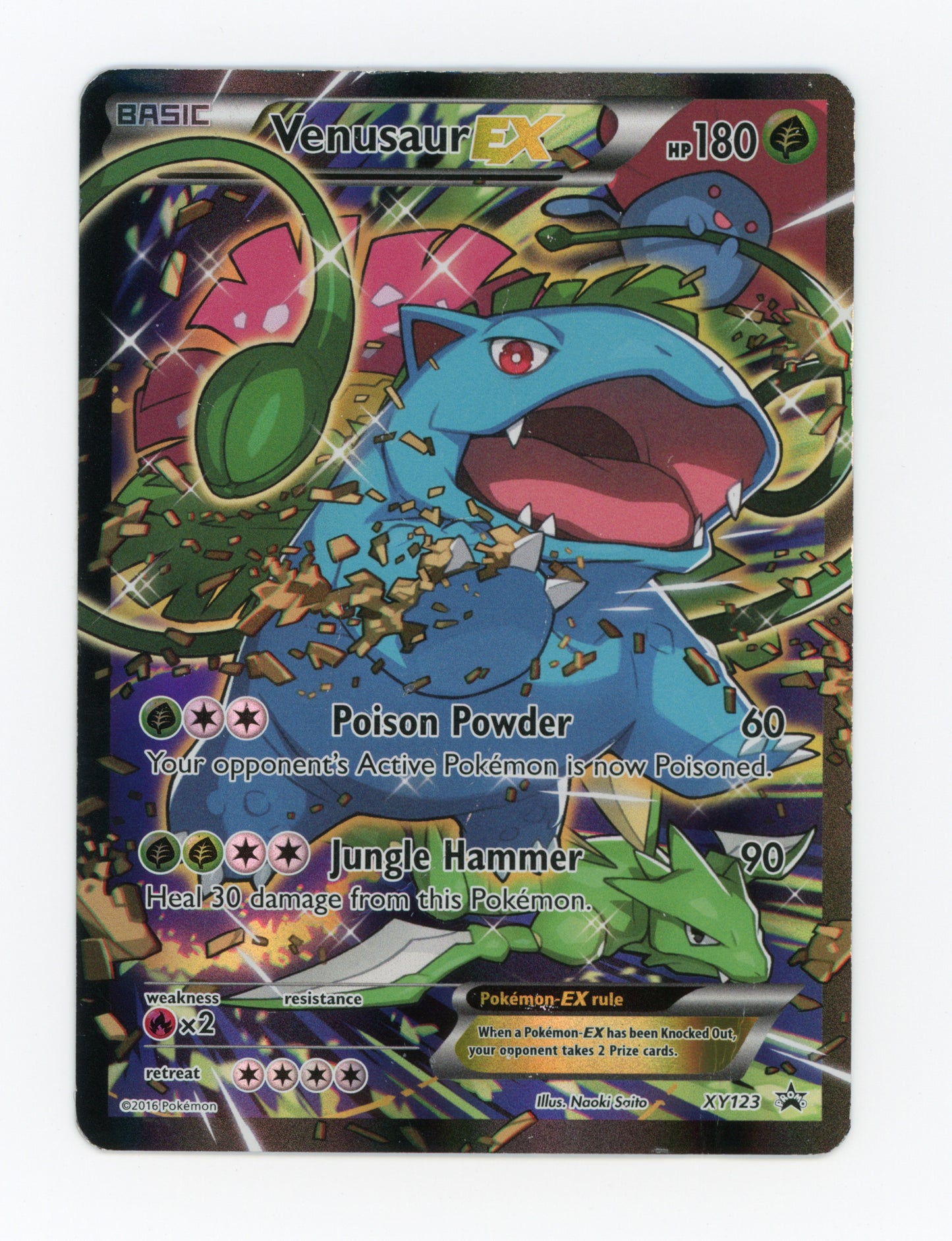 Venusaur-EX — Damaged|Promo — ID 19053