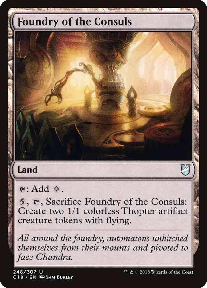 Foundry of the Consuls [248] [Commander 2018] [Non-Foil]