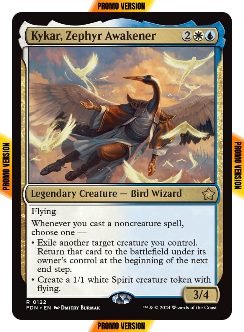 Kykar, Zephyr Awakener [122p] [Promo Pack] [Foundations: Promos] [Non-Foil]