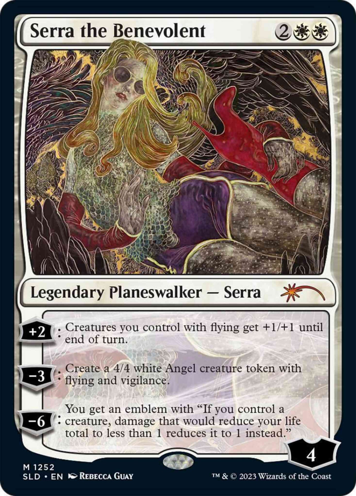 Serra the Benevolent [1252] [Rebecca Guay] [Secret Lair Drop] [Non-Foil]