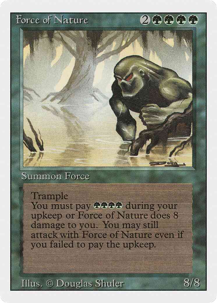 Force of Nature [196] [Revised Edition] [Non-Foil]