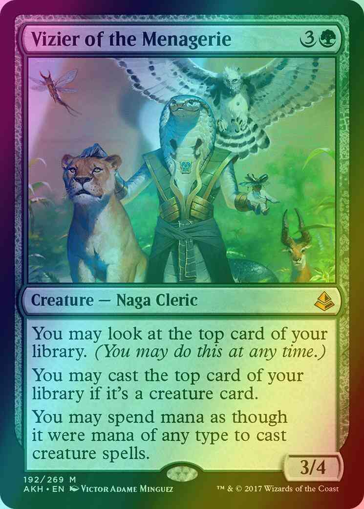 Vizier of the Menagerie [192] [Amonkhet] [Foil]