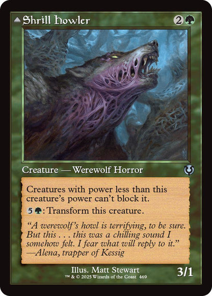 Shrill Howler // Howling Chorus [469] [Retro Frame] [Innistrad Remastered] [Non-Foil]