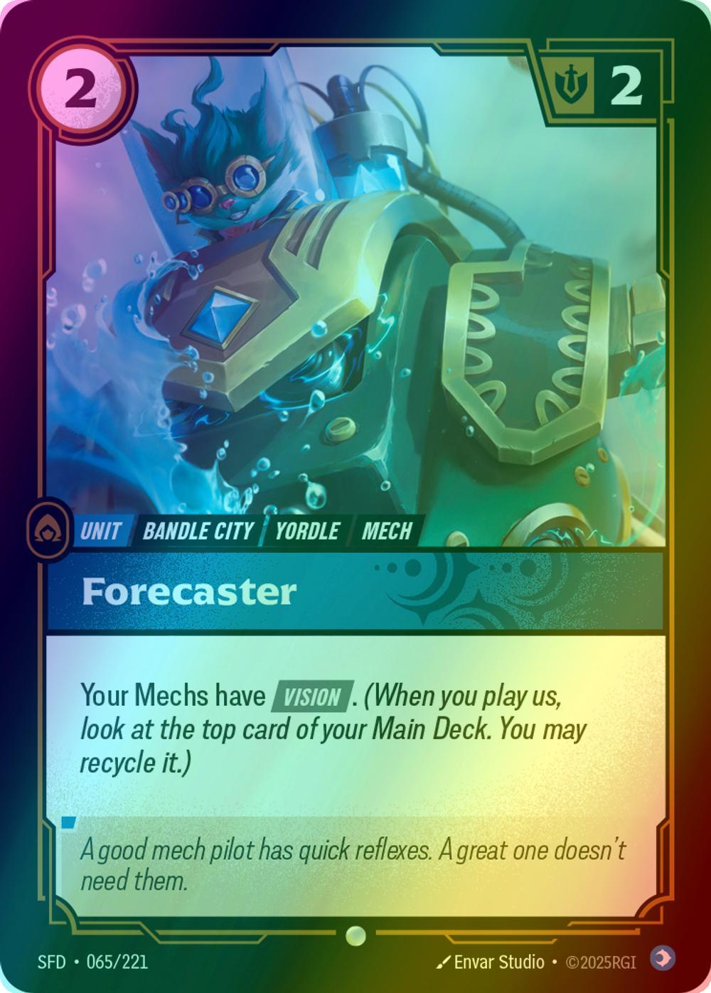 Forecaster - 065/221 [Spiritforged] [Foil]