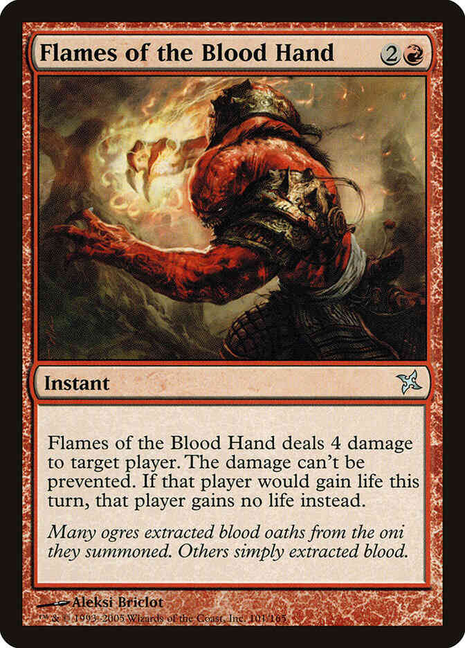 Flames of the Blood Hand [101] [Betrayers of Kamigawa] [Non-Foil]