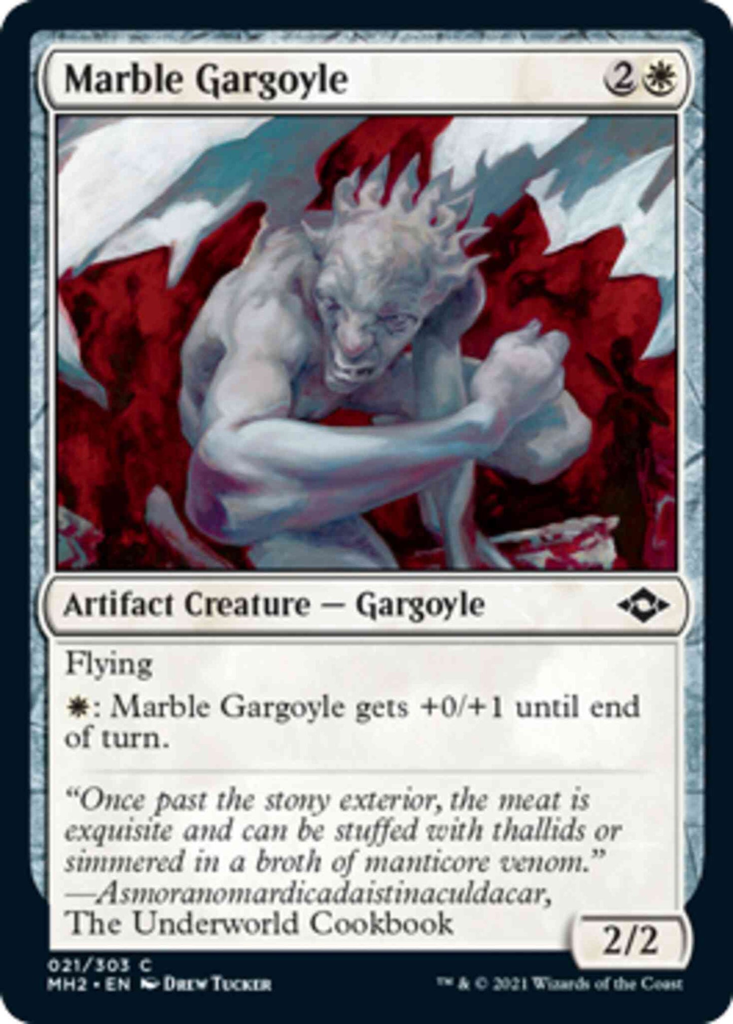Marble Gargoyle [21] [Modern Horizons 2] [Non-Foil]
