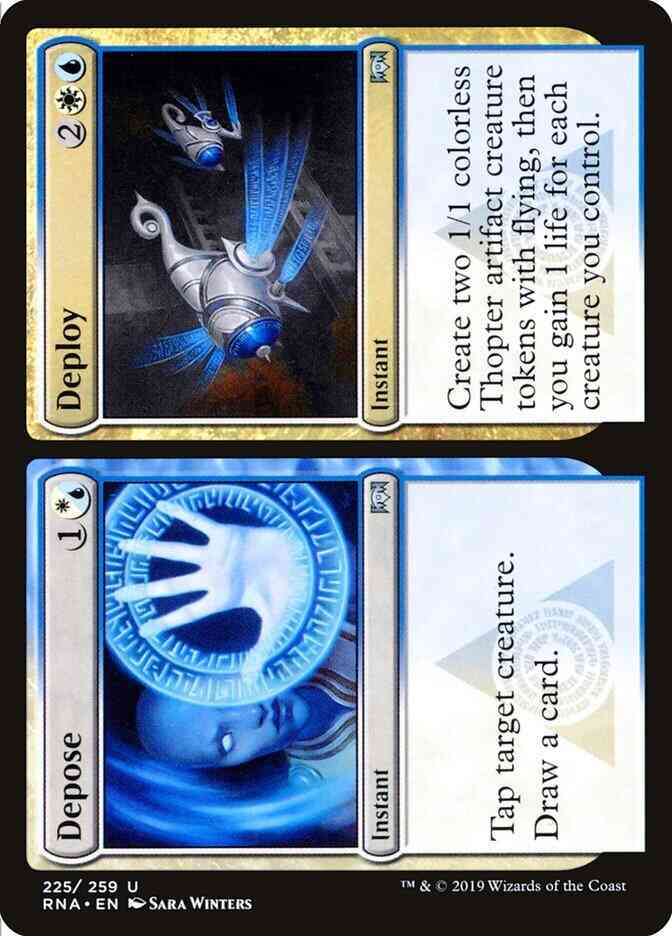 Depose // Deploy [225] [Ravnica Allegiance] [Non-Foil]
