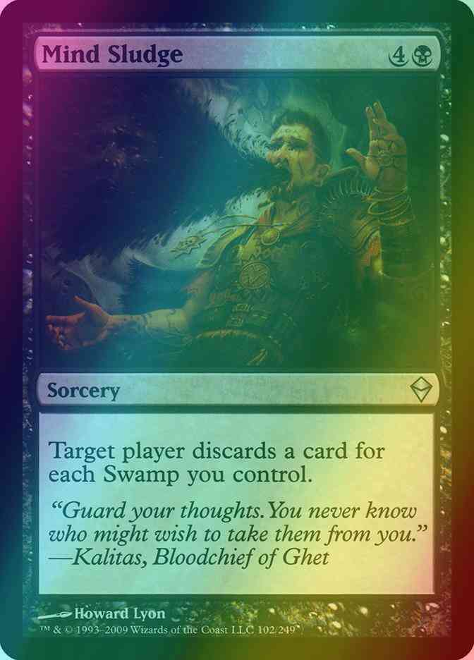 Mind Sludge [102] [Zendikar] [Foil]