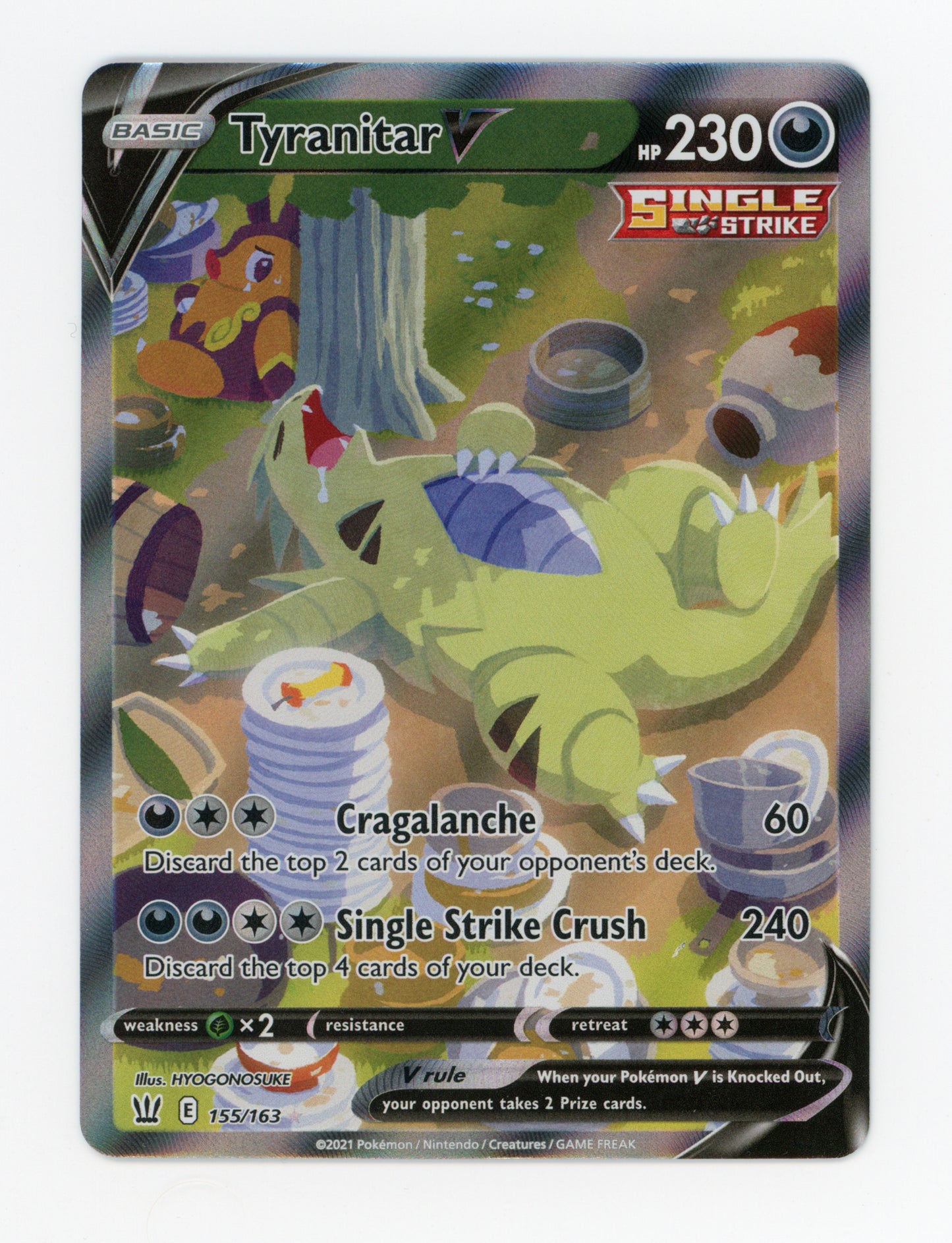 Tyranitar V — Rare Ultra — ID 19437
