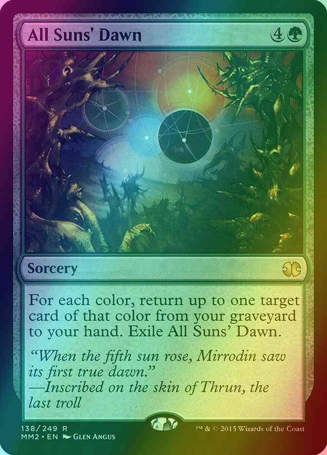 All Suns' Dawn [138] [Modern Masters 2015] [Foil]