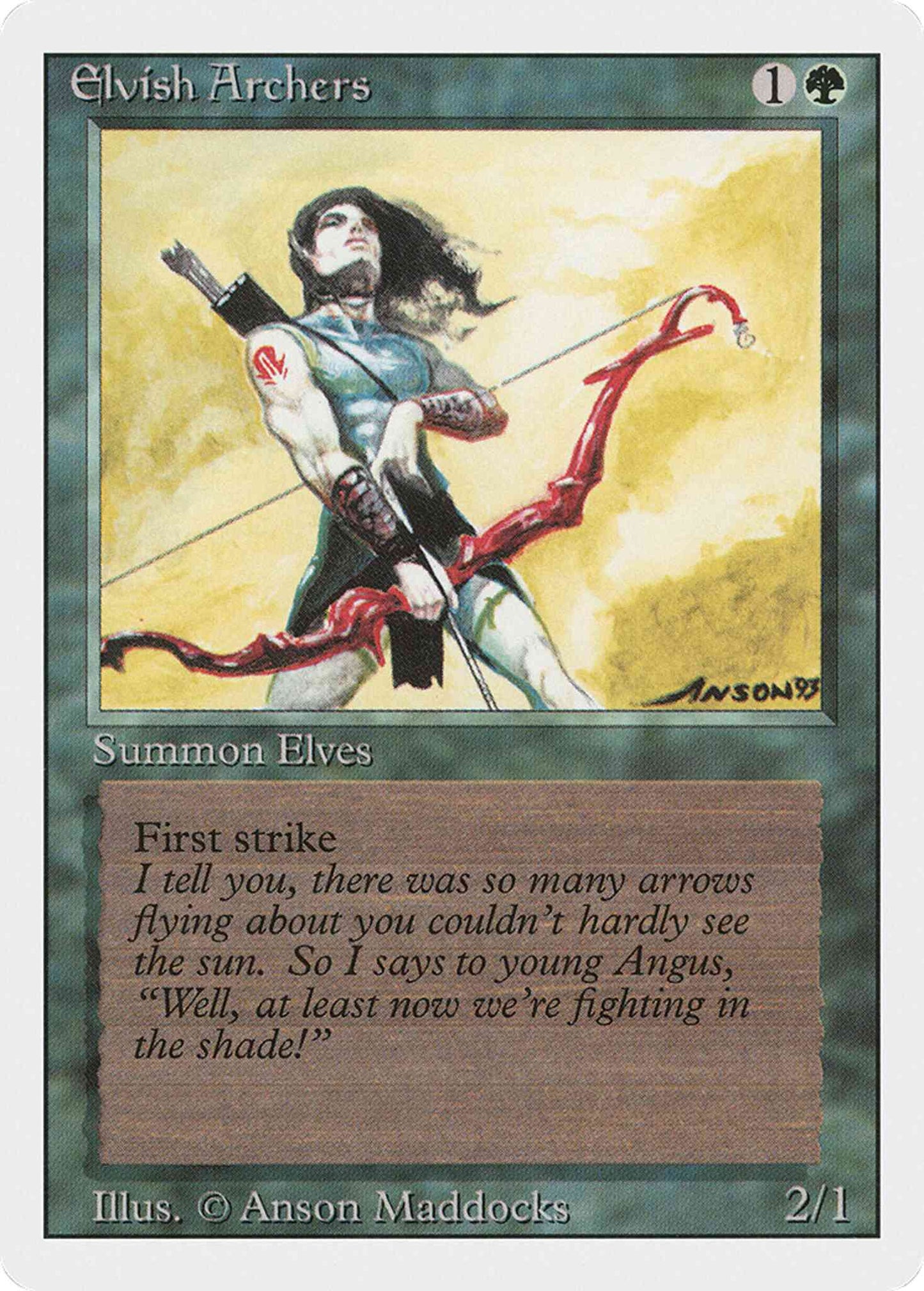 Elvish Archers [193] [Revised Edition] [Non-Foil]