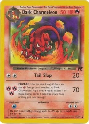 Dark Charmeleon - 32/82 - W Promo [Non-Holo]
