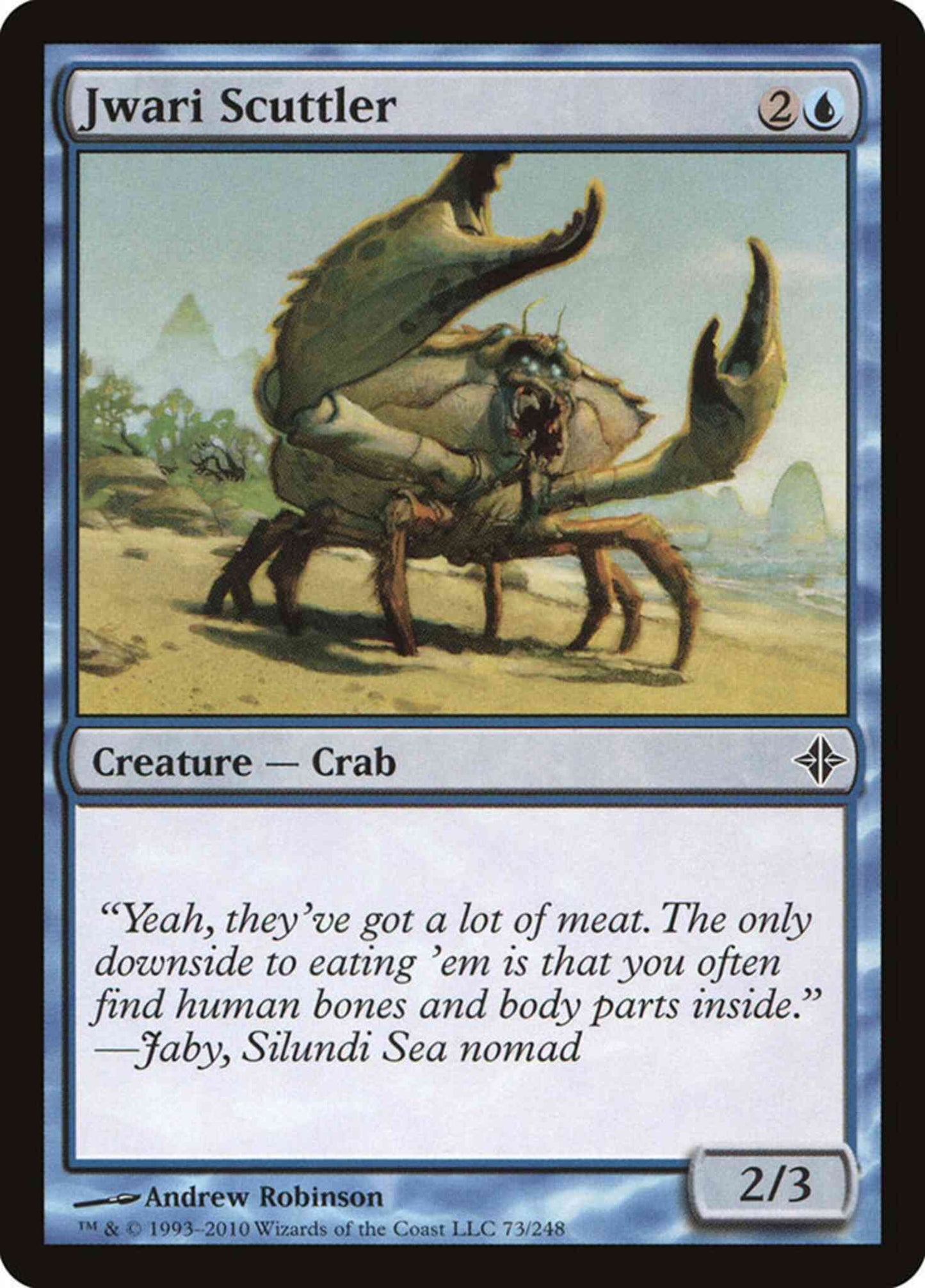 Jwari Scuttler [73] [Rise Of The Eldrazi] [Non-Foil]