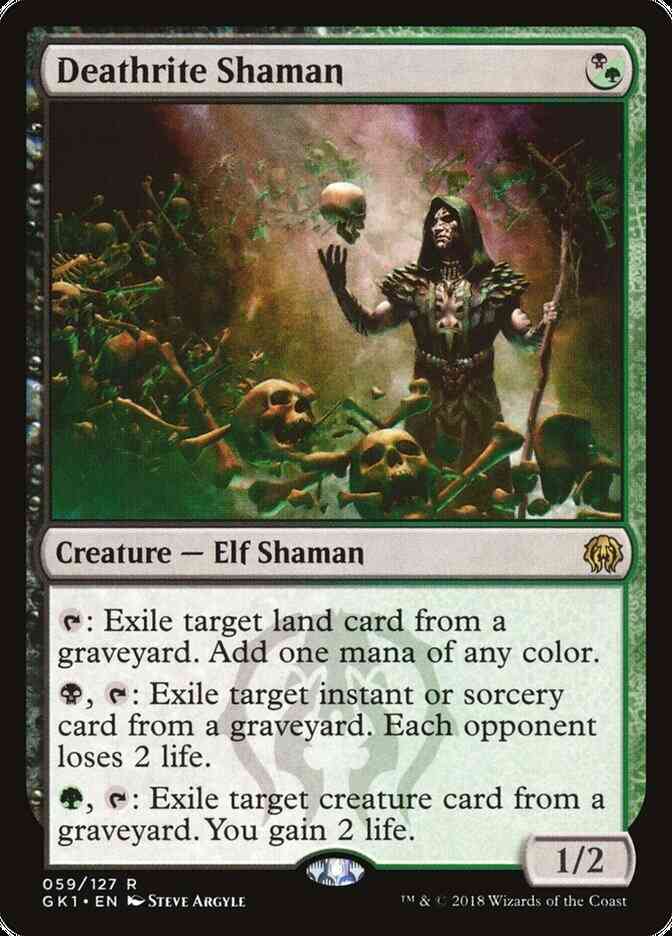 Deathrite Shaman [59] [GRN Guild Kit] [Non-Foil]