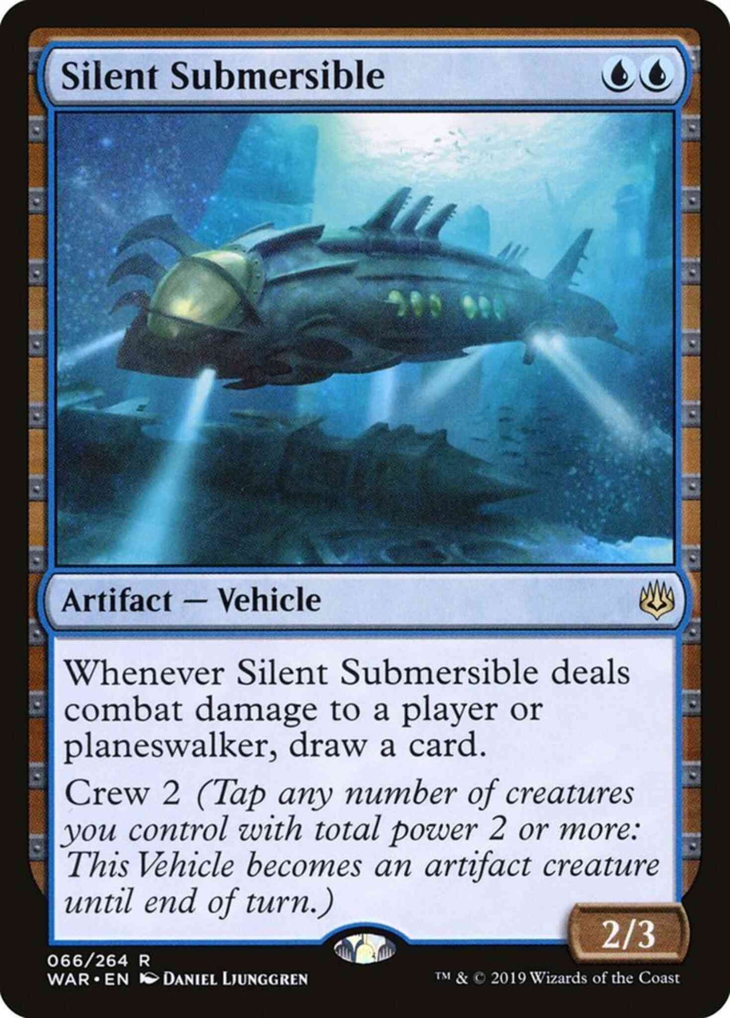 Silent Submersible [66] [War of the Spark] [Non-Foil]