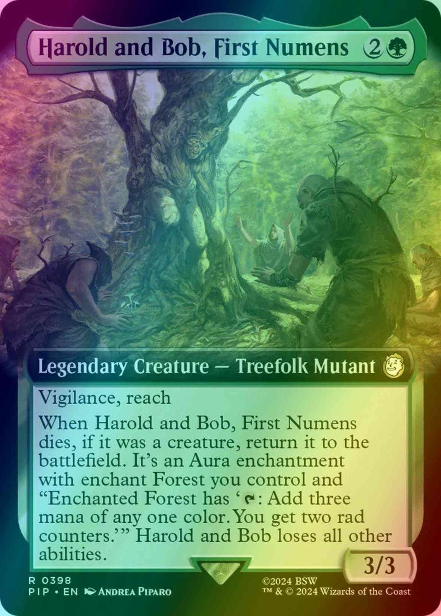 Harold and Bob, First Numens [398] [Extended Art] [Fallout] [Foil]