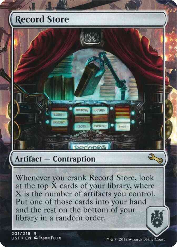 Record Store [201] [Unstable] [Non-Foil]
