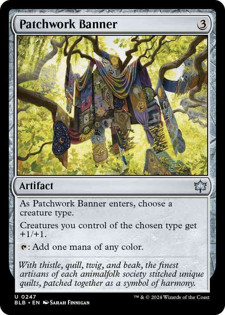 Patchwork Banner [247] [Bloomburrow] [Foil]