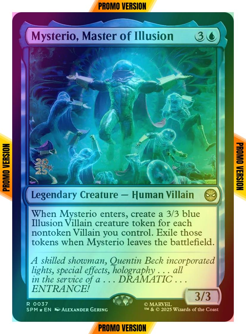 Mysterio, Master of Illusion [37s] [Marvel's Spider-Man: Promos] [Foil]