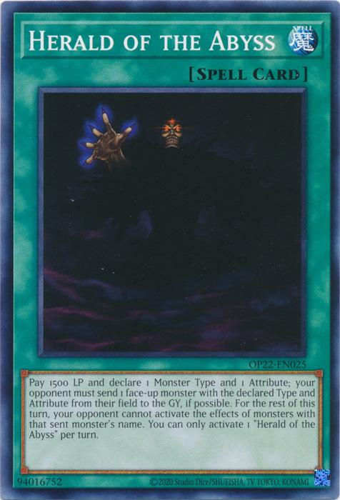 Herald of the Abyss - OP22-EN025 - Common - Unlimited