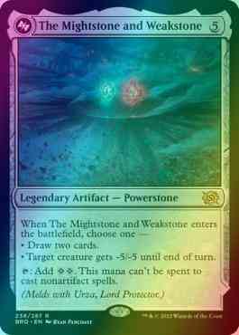 The Mightstone and Weakstone // Urza, Planeswalker [238a] [The Brothers' War] [Foil]