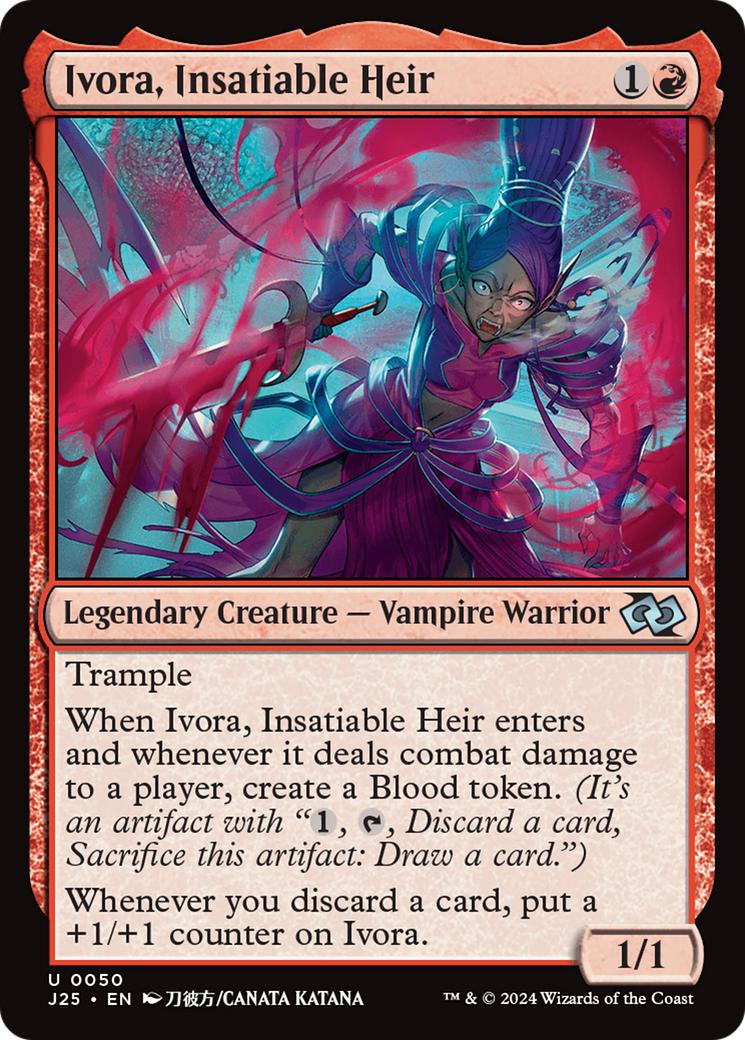 Ivora, Insatiable Heir [50] [Anime] [Foundations: Jumpstart] [Non-Foil]