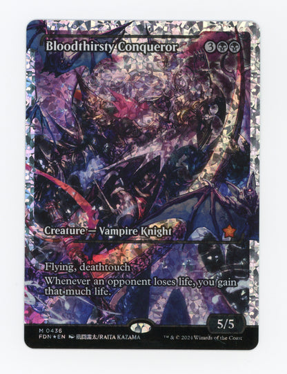 Bloodthirsty Conqueror — Japan Showcase|Fracture Foil — ID 19253