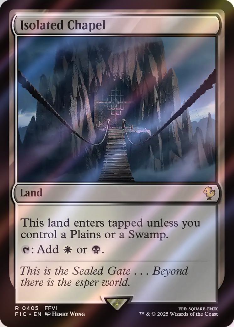 Isolated Chapel [405] [FINAL FANTASY: Commander] [Surge Foil]