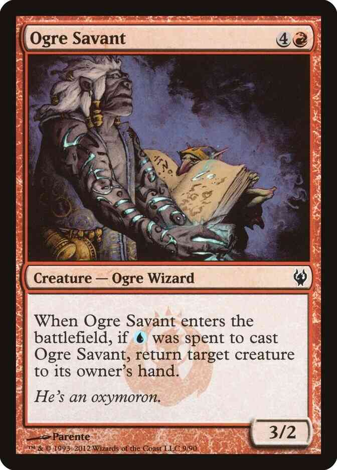 Ogre Savant [9] [Duel Decks Izzet vs Golgari] [Non-Foil]