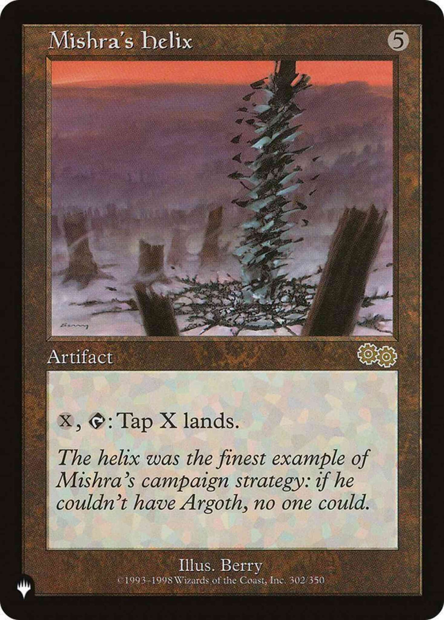 Mishra's Helix [USG-302] [The List] [Non-Foil]