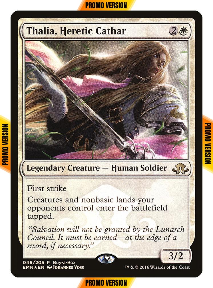 Thalia, Heretic Cathar [46] [Buy a Box] [Eldritch Moon Promos] [Foil]