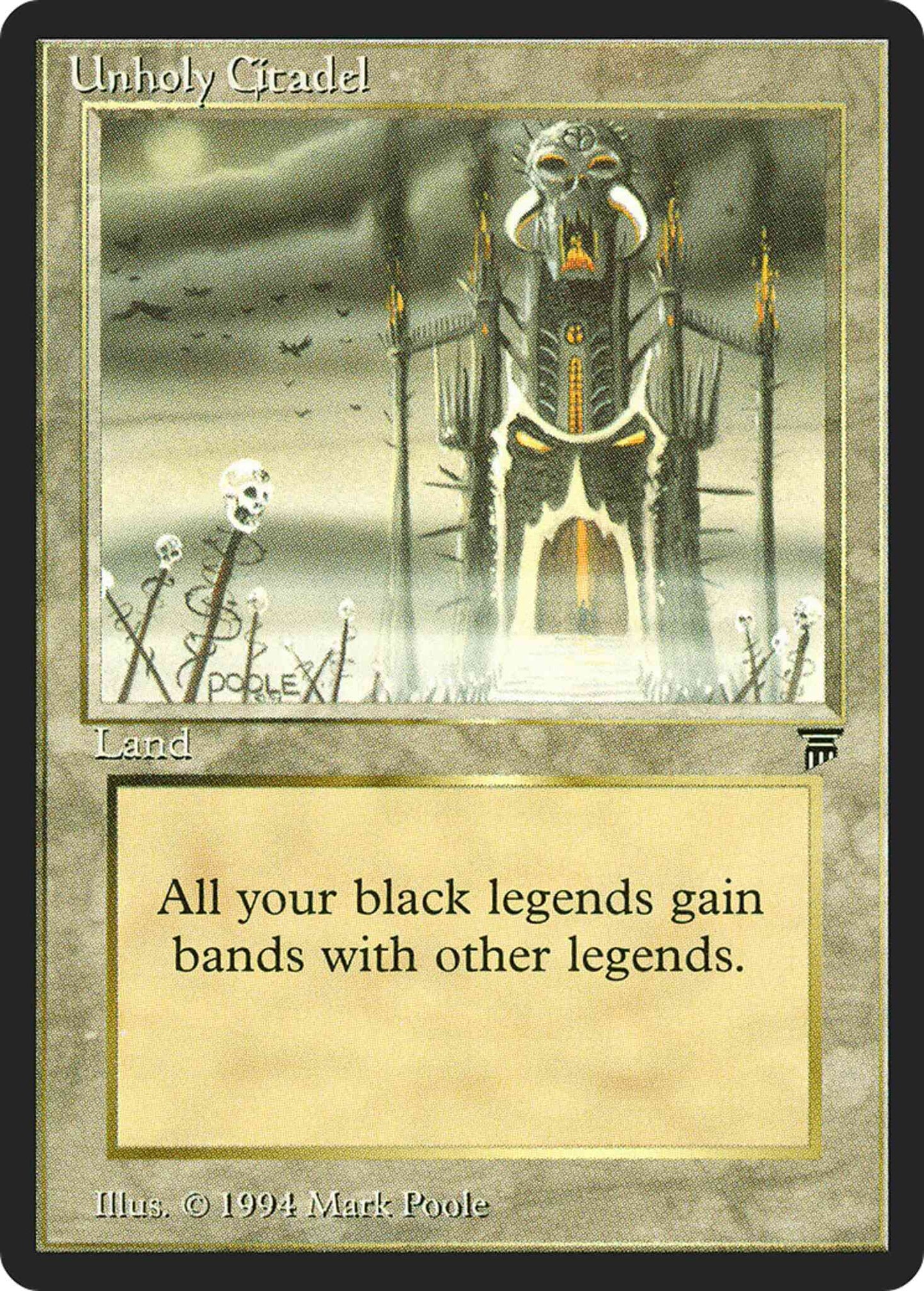 Unholy Citadel [309] [Legends] [Non-Foil]