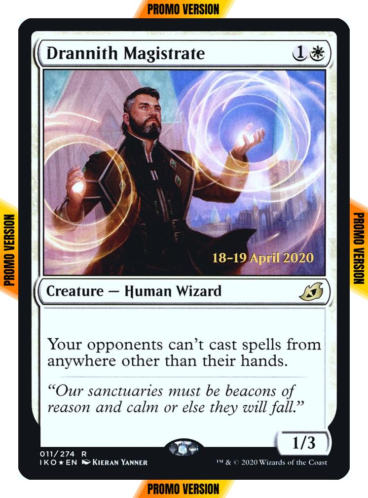Drannith Magistrate [Prerelease] [11s] [Ikoria: Lair of Behemoths Promos] [Foil]
