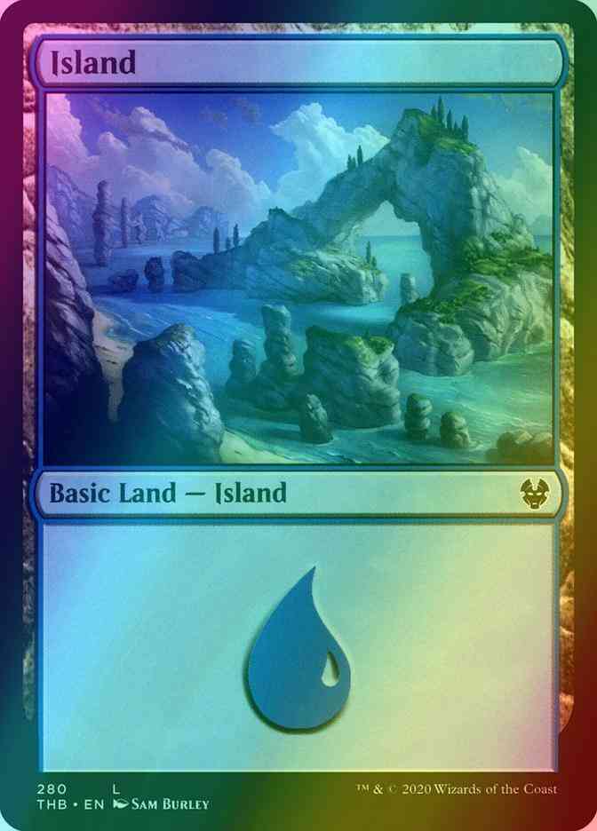 Island [280] [Theros Beyond Death] [Foil]