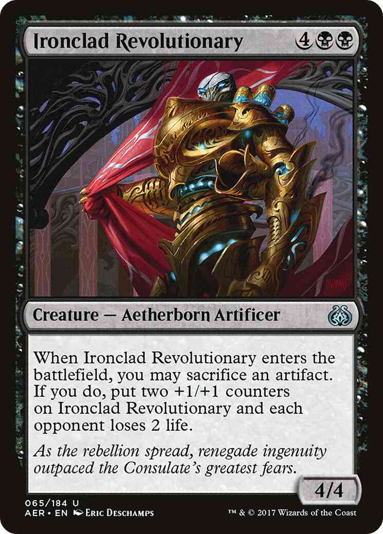 Ironclad Revolutionary [65] [Aether Revolt] [Non-Foil]