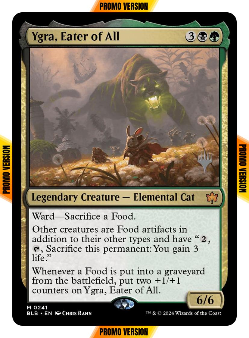 Ygra, Eater of All [241p] [Promo Pack] [Bloomburrow: Promos] [Non-Foil]