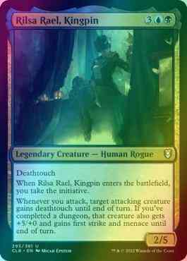 Rilsa Rael, Kingpin [293] [Commander Legends: Battle for Baldur's Gate] [Foil]