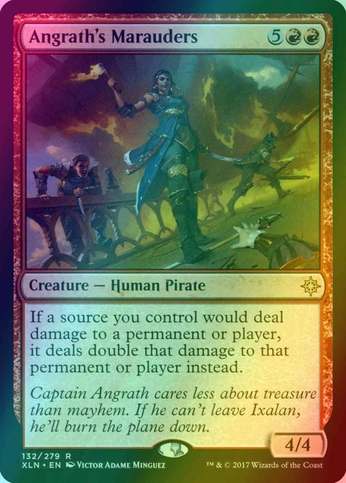 Angrath's Marauders [132] [Ixalan] [Foil]