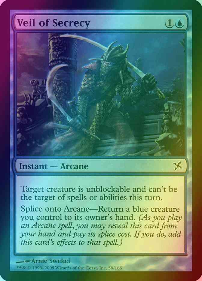 Veil of Secrecy [59] [Betrayers of Kamigawa] [Foil]